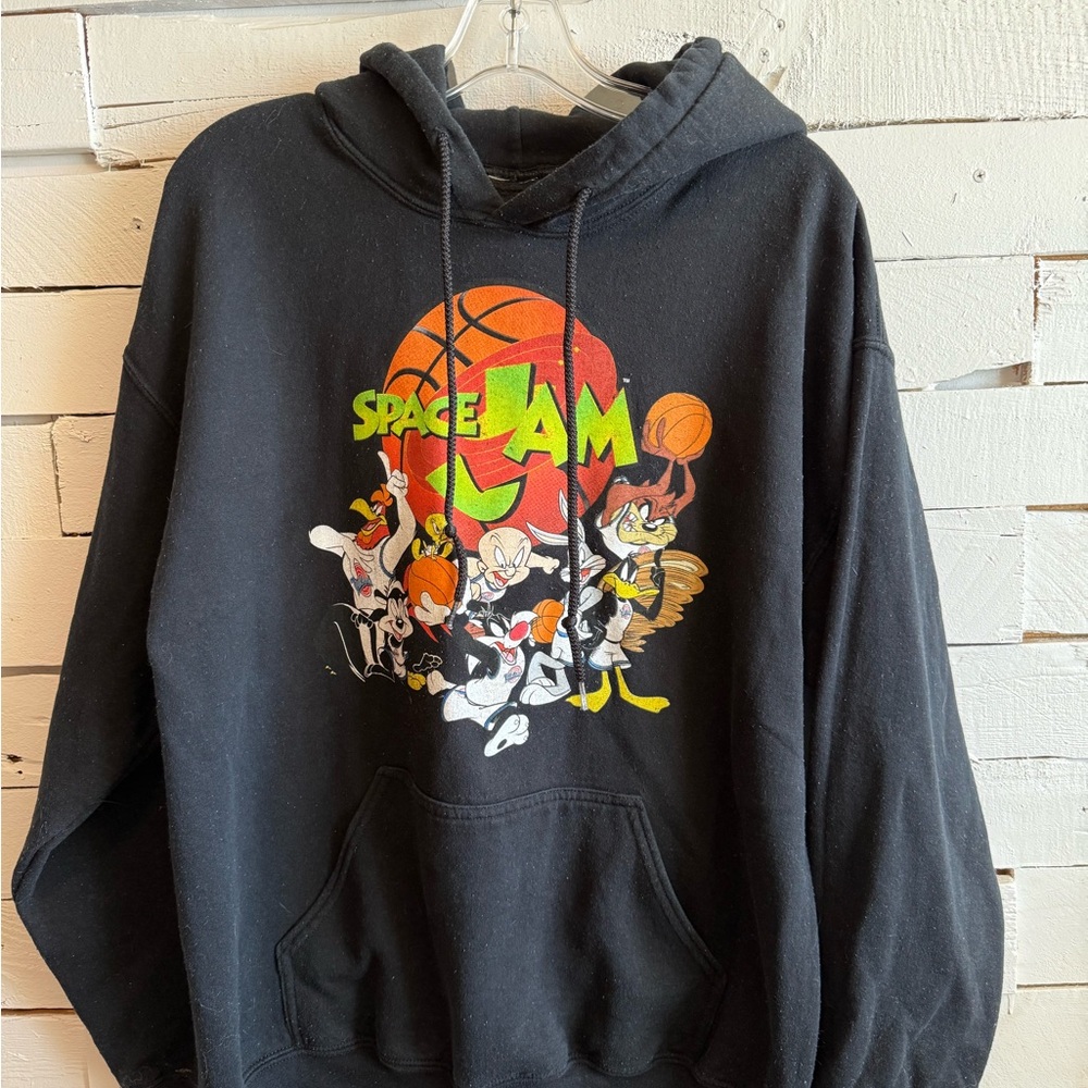 Vintage Space Jam Black Hoodie